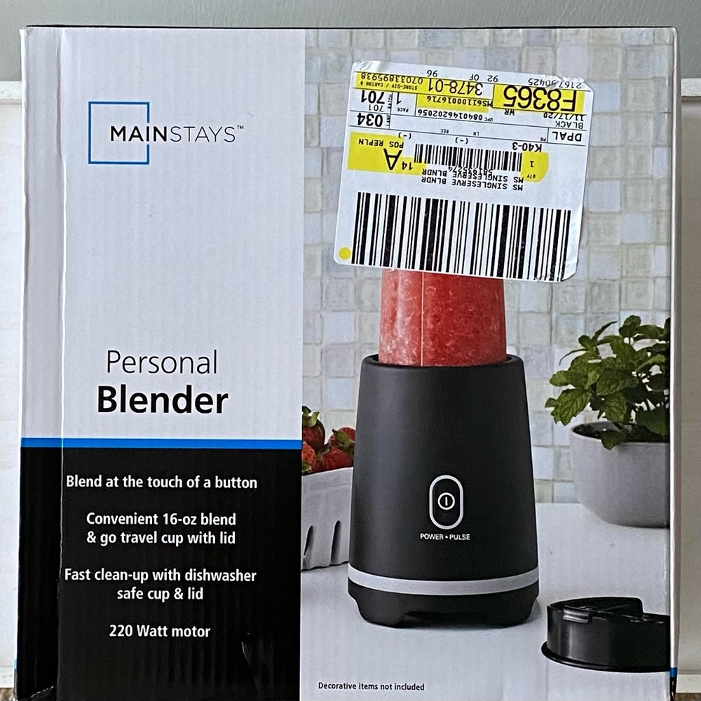 🚫SOLD🚫NIB Mainstays Personal Blender